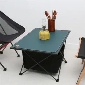 Waterproof leather camping table mat anti-slip oil-proof outdoor picnic pad for table tableware.