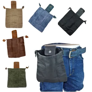 Canvas Bushcraft Gereedschap Taille Tas Camping Opbergtas Multicolour Handig