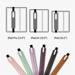 Συμβατό με δερμάτινη θήκη Apple Pencil ελαστική θήκη στυλό tablet για iPad