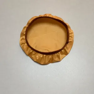 Universal coffee-colored lamp shade cover, small size fits 12-18cm diameter, anti-glare.