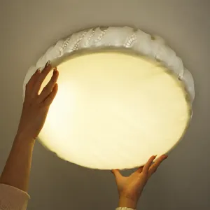Parchment lamp shade anti glare cover ceiling pendant light accessory warm soft glow replacement