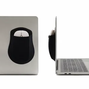 Tasca elastica in Lycra per mouse borsa di archiviazione adesiva per laptop e tablet.