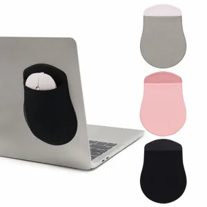 Tasca per Mouse in Tessuto Lycra Autoadesivo Custodia di Conservazione Elastica Per Tablet Laptop Mouse Senza Fili Porta Carte