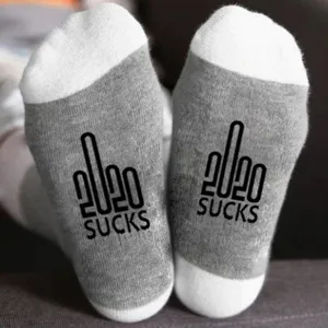 Unisex Αστείο Slogan Crew Κάλτσες Μείγμα Πολυεστέρα Άνετες Αναπνεύσιμες Casual Winter Κάλτσες