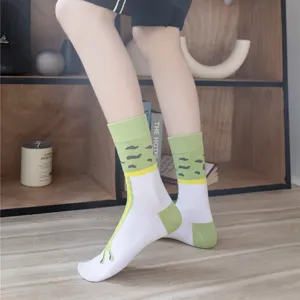 Niedliche Cartoon Frosch Socken fur Damen und Herren, bequeme und lustige Socken.