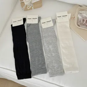 Ballett Stil Damen Waden Socken dünn Mesh atmungsaktiv Frühling Herbst lange Stulpen