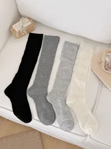 Damen Ballett Stil Kniestruempfe atmungsaktive Netzwaesche lange duenne Damensocken