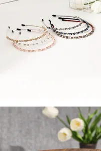 Retro Kristall Strass schaumiges Haarreif elegantes Haaraccessoire für Frauen Alltag.