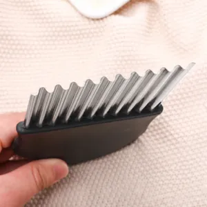 Stainless steel potato slicer wavy crinkle cutter kitchen gadget for french fries and vegetables