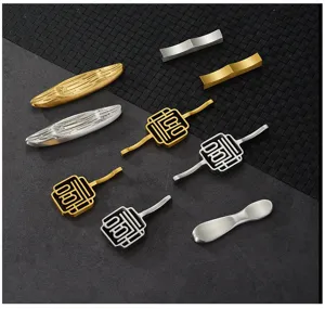 Stainless steel chopstick rests set, creative metal tableware holders for home hotel dining table.