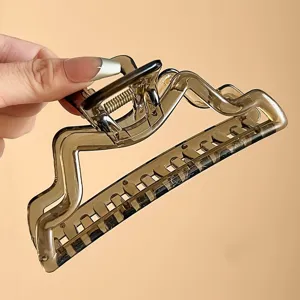 Grande molletta per capelli 13 cm antiscivolo onda squalo accessori capelli donna