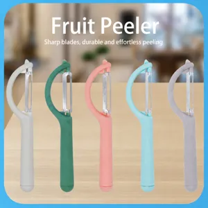 Multifunktionales Obstschäler Set mit edelstahlklingen für die küche gemüse schälen.