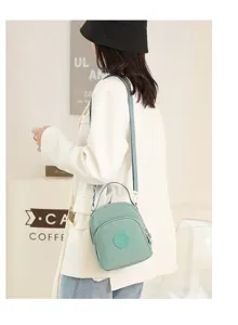 Women nylon crossbody bag casual shoulder handbag lightweight oxford cloth daily use 2024