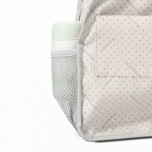 Casual canvas backpack for women, lightweight small daypack for travel, outdoor, and daily use.