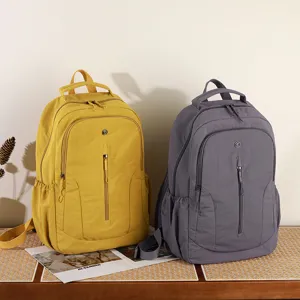 Casual waterproof large capacity travel backpack for men and women daily commuting school bag