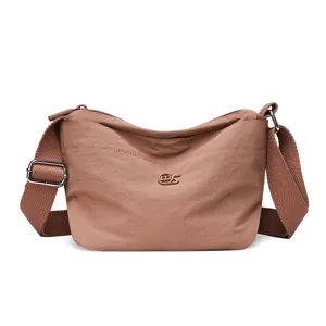 Women Casual Nylon Crossbody Bag Waterproof Small Shoulder Bag Everyday Travel Purse