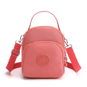Women Casual Oxford Cloth Backpack Multifunctional Lightweight Waterproof Crossbody Shoulder Bag Daily Commute Daypack