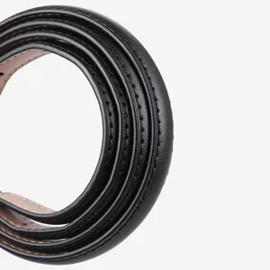 Women genuine leather belt casual minimalist fashion daily wear stylish black waist belt