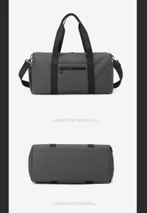Grand sac de voyage imperméable pour hommes et femmes, sac de sport multifonction avec bandoulière.