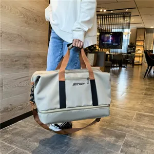 Large Capacity Travel Bag Waterproof Oxford Cloth Business Luggage Bag Lightweight Casual Outdoor Sports Gym Duffle Bag