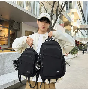 Lightweight waterproof outdoor hiking backpack and casual minimalist daily commute daypack setup.