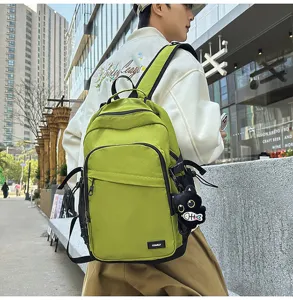 Lightweight casual backpack for outdoor hiking and daily commuting with multi-compartments.