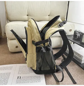Lightweight casual backpack for outdoor hiking, minimalist waterproof daypack for daily commute.