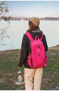 Outdoor waterproof backpack large capacity travel hiking daypack for men and women school bag