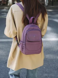 Gynaikeia Casual Nylon Sakoplati Megali Xoritikotita Moda Taxidi Pendler Scholi Bookbag Apli Kathimerini Casual Daypack