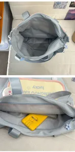 Sac à bandoulière étudiant style dopamine coréenne avec grande capacité et poches intérieures.