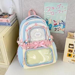 Sac à dos ita style japonais mignon grand sac d'école pour adolescentes et femmes