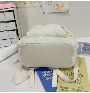 Sac à dos minimaliste coréen grande capacité pour école, quotidien et étudiants élégant