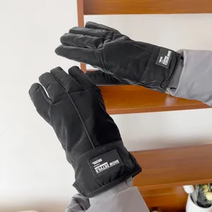 Guantes Térmicos de Invierno A Prueba de Viento para Hombre Forrados Polar Esquí Outdoor.
