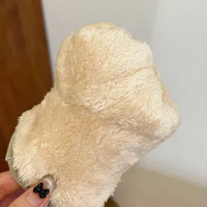 Guantes de invierno para hombre calientes de peluche gruesos antiviento para ciclismo esquí