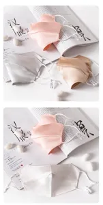 Mulberry silk face mask breathable sun protection comfortable UV block fashionable face cover