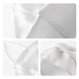 Silk sun protection face mask for women, full face and neck cover, breathable cycling uv shield.