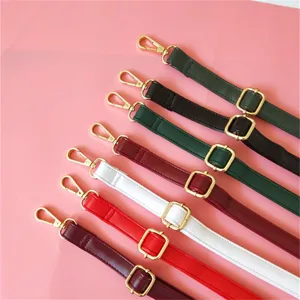 Correa de repuesto ajustable de cuero PU para bolso, detalle de bandolera de 2 cm.