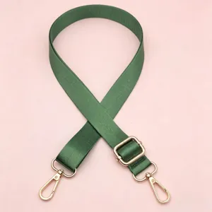 Groene nylon tas schouderband verstelbare vervangende riem voor dagelijkse handtassen