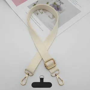Cordón Cruzado para Teléfono Ajustable de Color Sólido Correa de Repuesto Universal para Bolso Correa para el Cuello Antiperdida