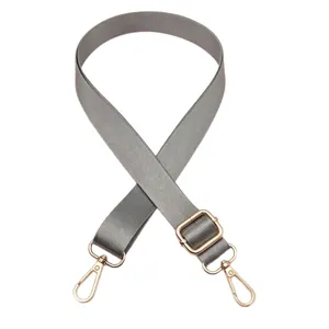 Effen nylon vervangende tasband, 2.5cm verstelbare crossbody schouderband voor damestassen.