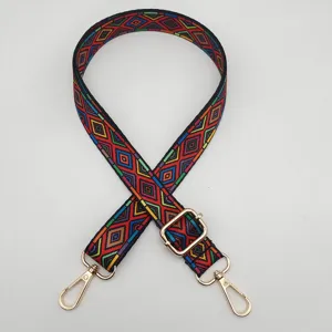 Bunte geometrische Ersatz-Taschenriemen verstellbare Umhängeband für Handtaschen Taschen