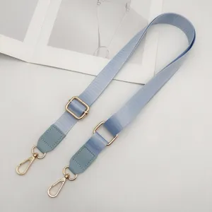 Verstelbare effen nylon tassenriem 2.5cm vervanging schouderband voor dames tas accessoire