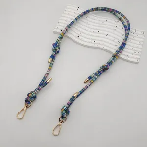 Colorful woven phone strap replacement bag shoulder cross body retro ethnic style strap accessory