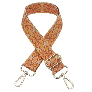 Tracolla per borsa geometrica tessuta cinturino di ricambio regolabile per borse chic.