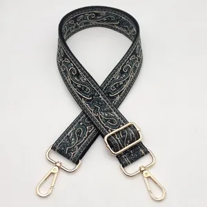 Correa de reemplazo para bolso de lona ajustable ancha cruzada con hebillas metalicas