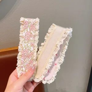 Kinder Haarpads süße Spitzen Blumen Stirnbänder niedlich Styling Werkzeuge Haarschmuck