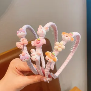 Joli bandeau de dessin animé pour enfants d'été, cerceau de cheveux mignon de style coréen.