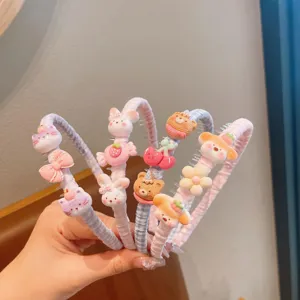 Enfants Mignon Dessin Animé Animal Bandeau Style Coréen Antidérapant Cerceau Cheveux Accessoires Filles Coiffure