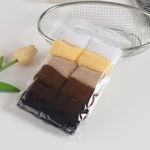Weiche Frottee Haargummis im Set, nahtlose dicke Handtuch Haarbänder für den täglichen Gebrauch.