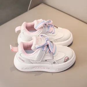 Comfortable kids casual sneakers featuring soft soles and cute cartoon prints for daily wear.